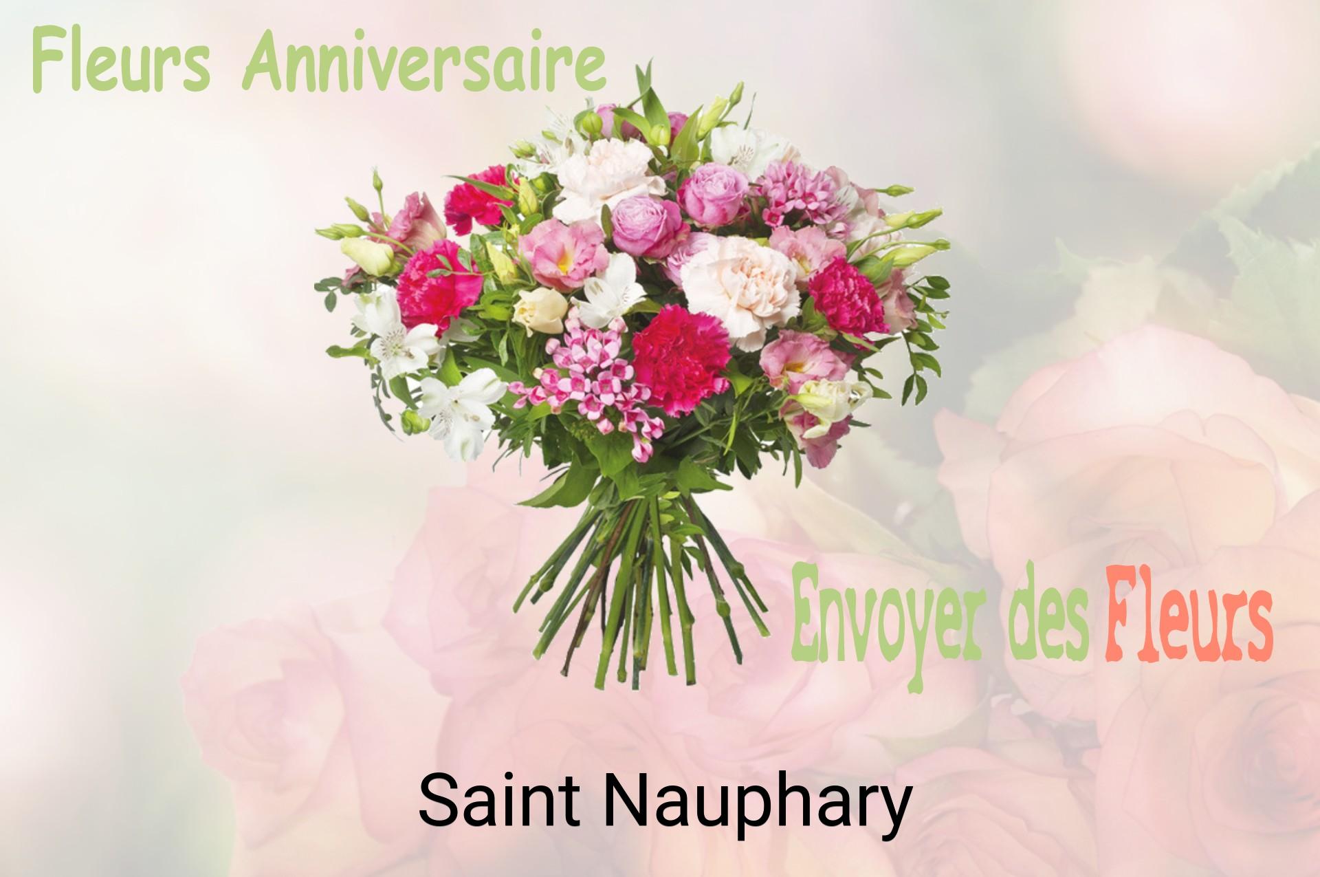 Bouquet de fleurs d’anniversaire livré à Saint-Nauphary